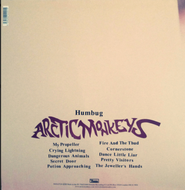 Arctic Monkeys - Humbug (back)
