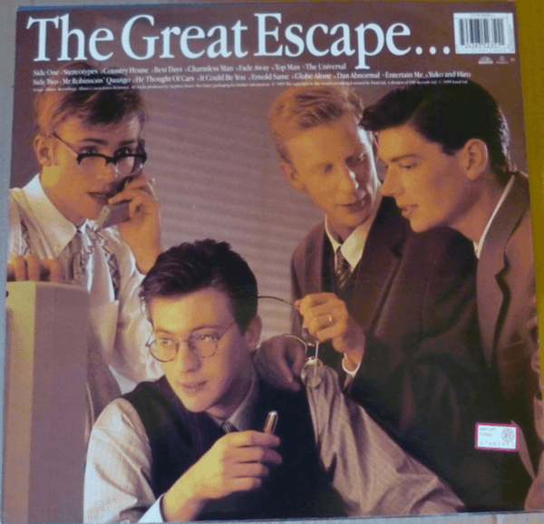 Blur - The Great Escape (back)