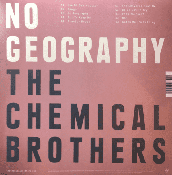 Chemical Brothers - No Geography (back)