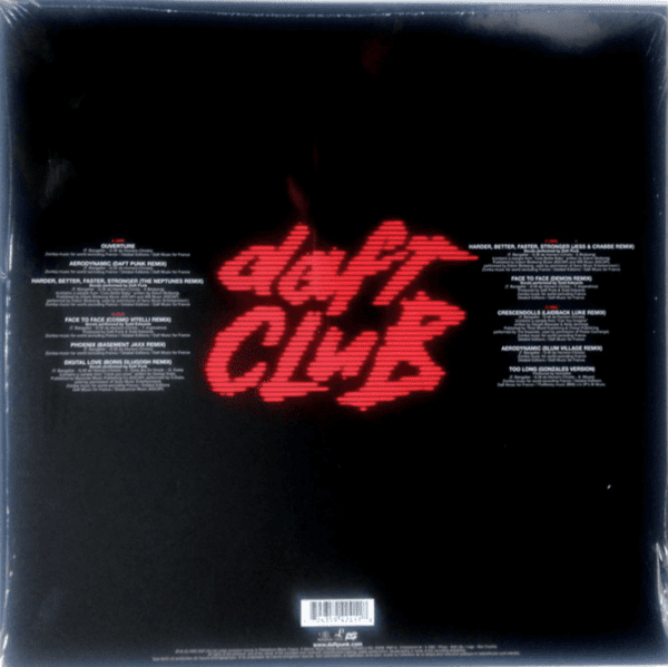 Daft Punk - Daft Club (back)