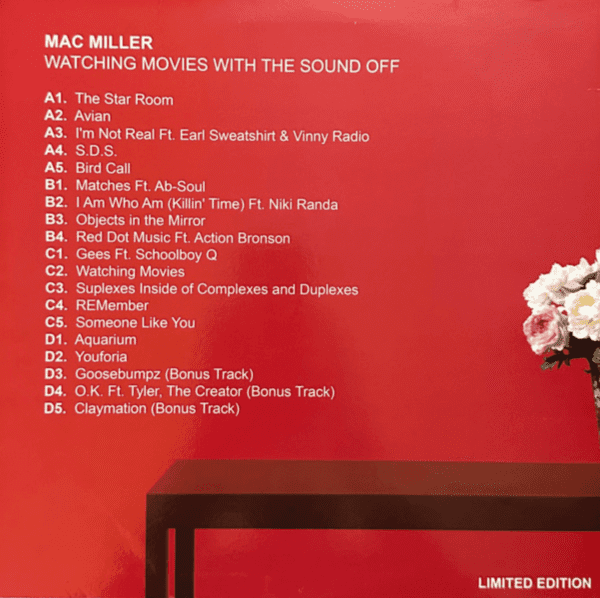 Mac Miller - Watching Movies With The Sound Off_back