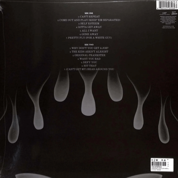 The Offspring – Greatest Hits (back)