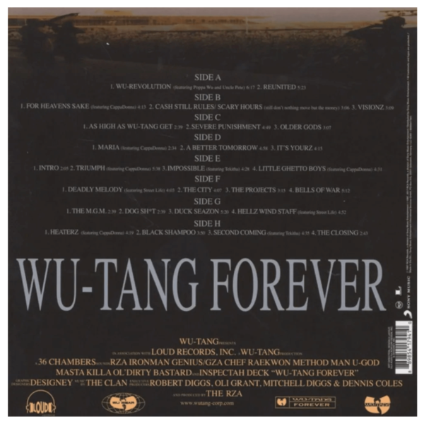 back Wu-Tang Clan - Wu-Tang Forever