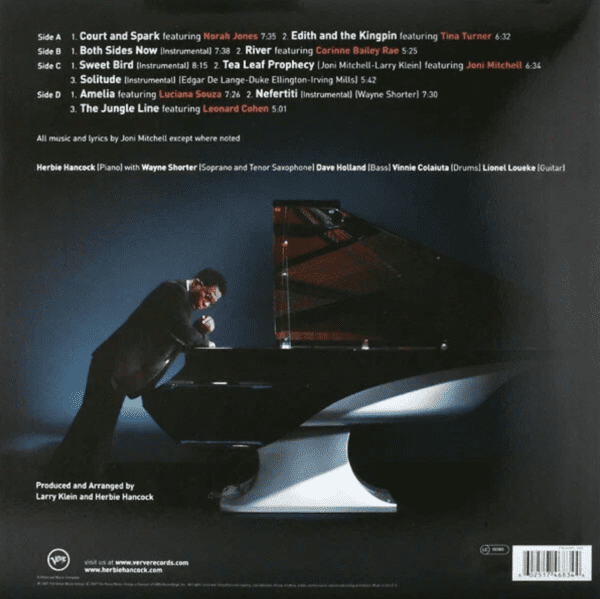 Herbie Hancock – River The Joni Letters (back)