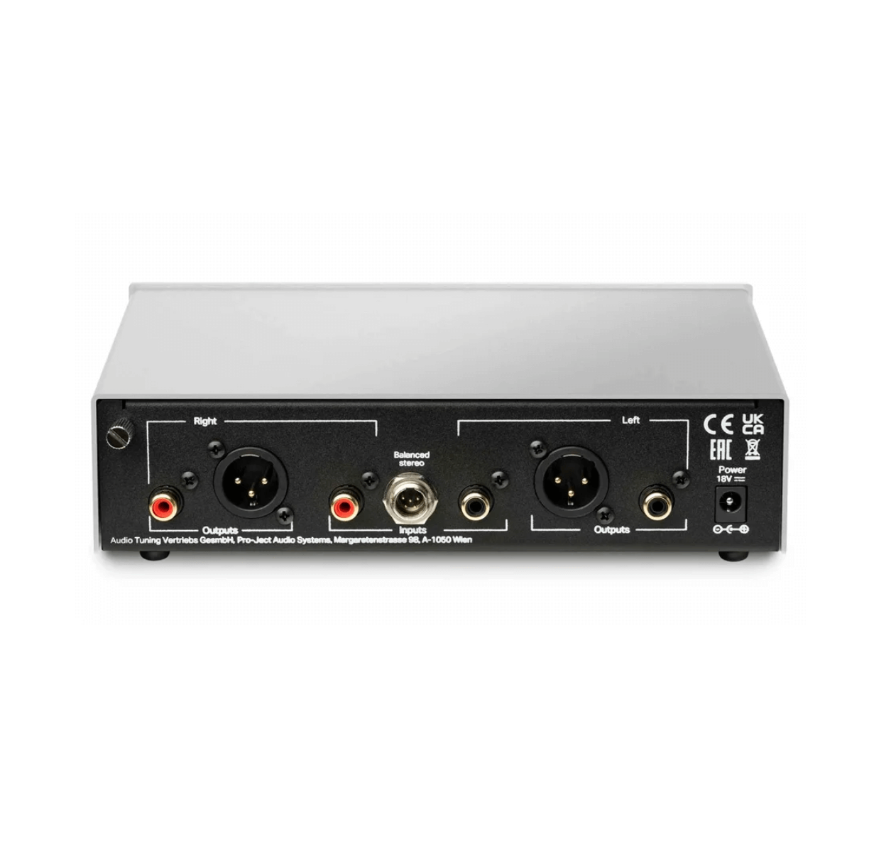 Pro-Ject PHONO BOX S3 B Black (back)