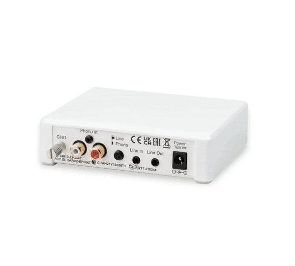 Pro-Ject Phono Box E BT5 white (back)