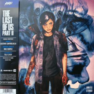 The Last of us Part II Gustavo Santaolalla Colored Vinyl (2 LP, 180g, Orange & Blue in Clear with White Splatter)