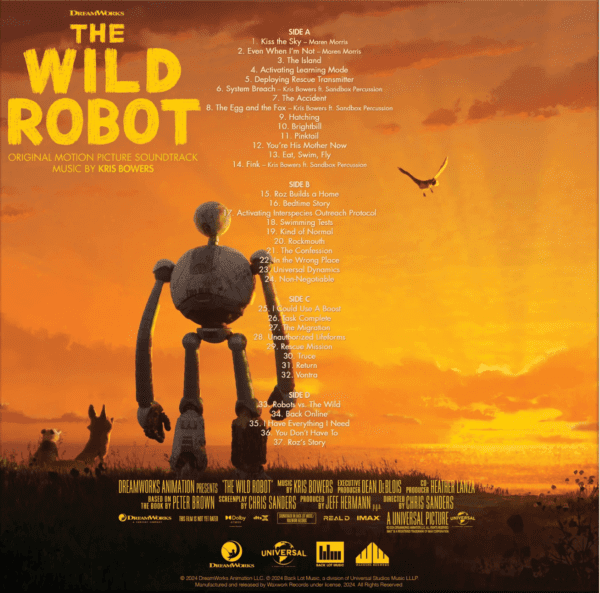 купить винил к мультфильму OST The Wild Robot Дикий робот