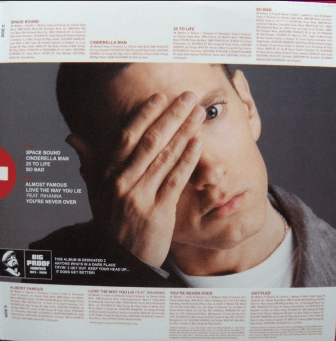Винил Eminem – Recovery (02)