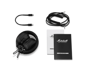 Marshall Major V Black (комплектация)